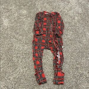 Gigi and Max Holland Plaid Ruffled Zippy 18-24 months